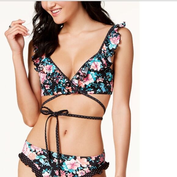 Sundazed Other - Ruffle bikini top wrap and high waisted bottom